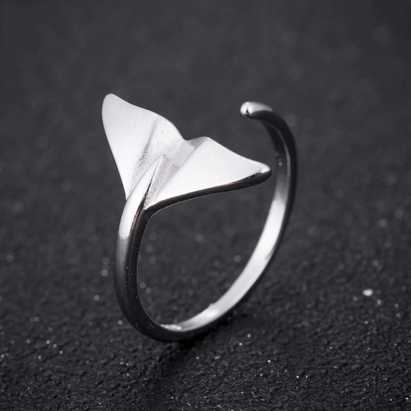 Модное серебряное ювелирное изделие хвостовая манжета русалки кольца Anel морской