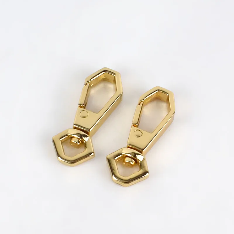 lightgold 10/30/50 шт 7 мм Металлические пряжки для мешка кошачий ошейник карабины поворотные карабины Рюкзаки ремни брелок аксессуары «сделай сам» - Цвет: lightgold