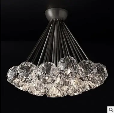 Американская люстра со светодиодной подсветкой креативный роскошный магазин