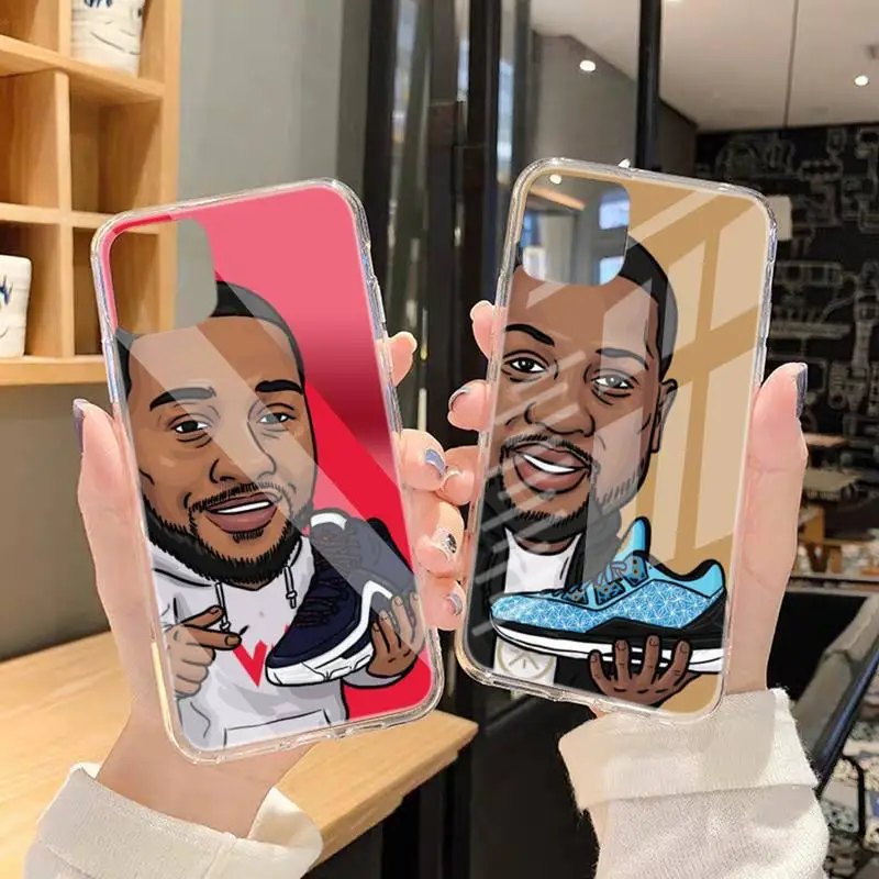 

Basketball Sports Shoes Phone Case Transparent Case For Iphone 6 6s 7 8 Plus XR X XS 11 12 Pro Max