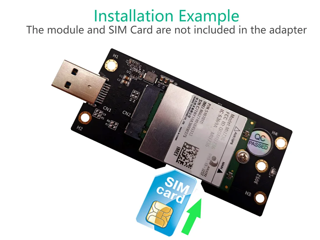 адаптер для ngff m 2 переходник b к usb 30