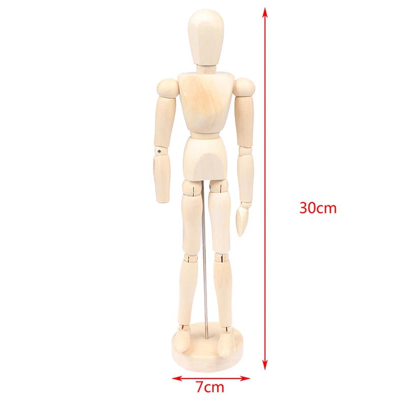 Деревянная модель для скетчинга человека манекен рисования | Дом и сад
