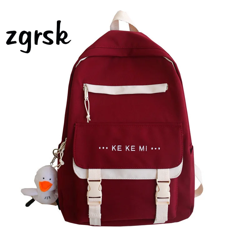 

Student Large Capacity Women's Backpack Fashion Schoolbag College Students Backpack Leisure Travel Computer Backpack
