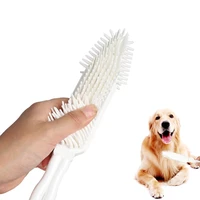 eyliden dog cat hair fur grooming remove brush pet brush rubber tpr on car auto furniture bedding carpets blankets clothes