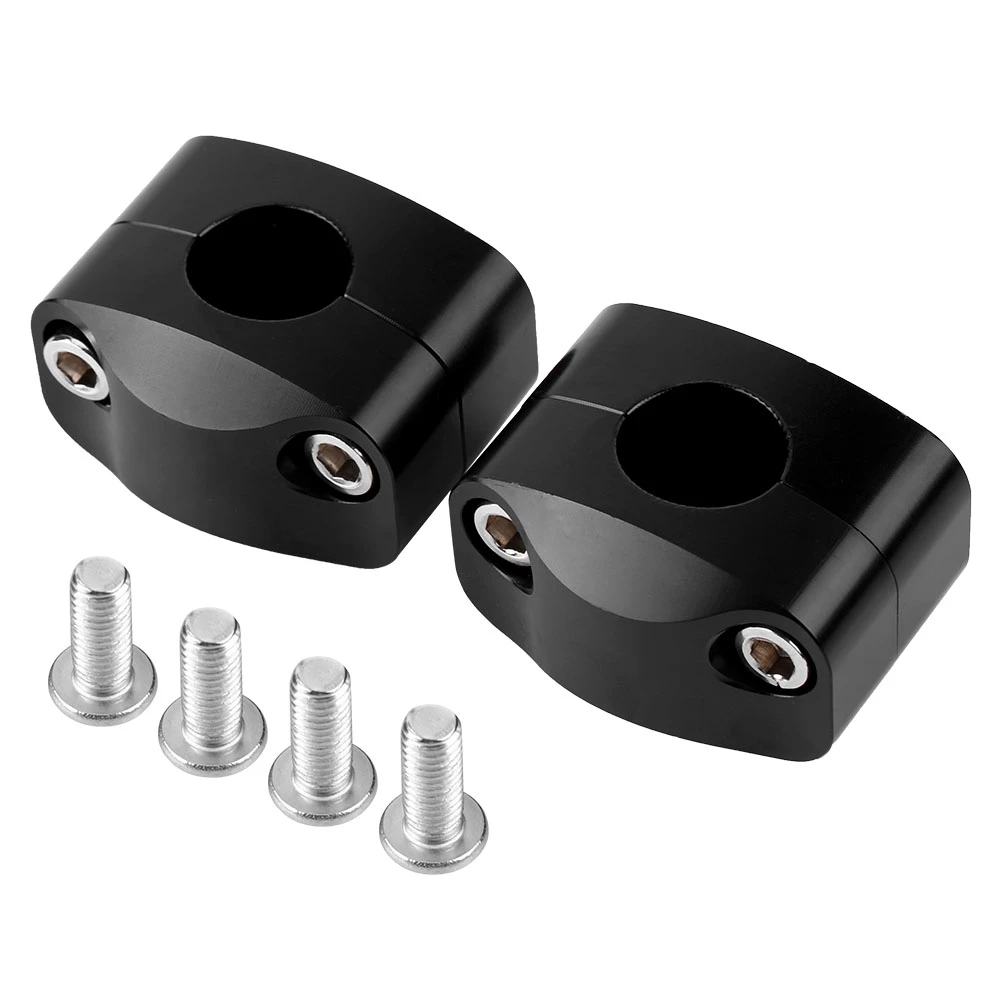 2 шт универсальные зажимы для руля с фиксированным кодом подходят 22 мм/0 87 дюймов