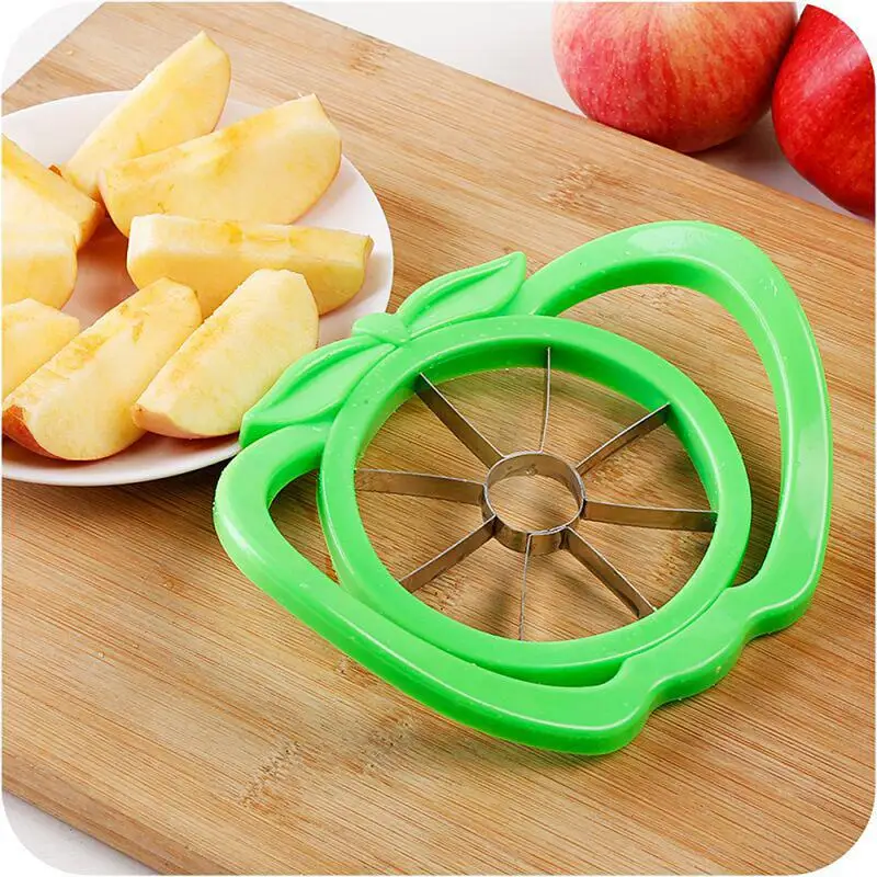 

Kitchen Apple Slicer Cutter Vegetable Tools Fruit Divider Tool Comfort Handle For Kitchen Apple Peeler Home Kitchen Gadgets