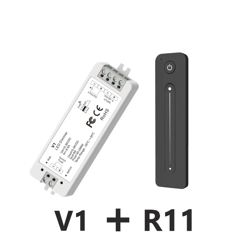 

Беспроводной RGB-контроллер V1 для светодиодной ленты