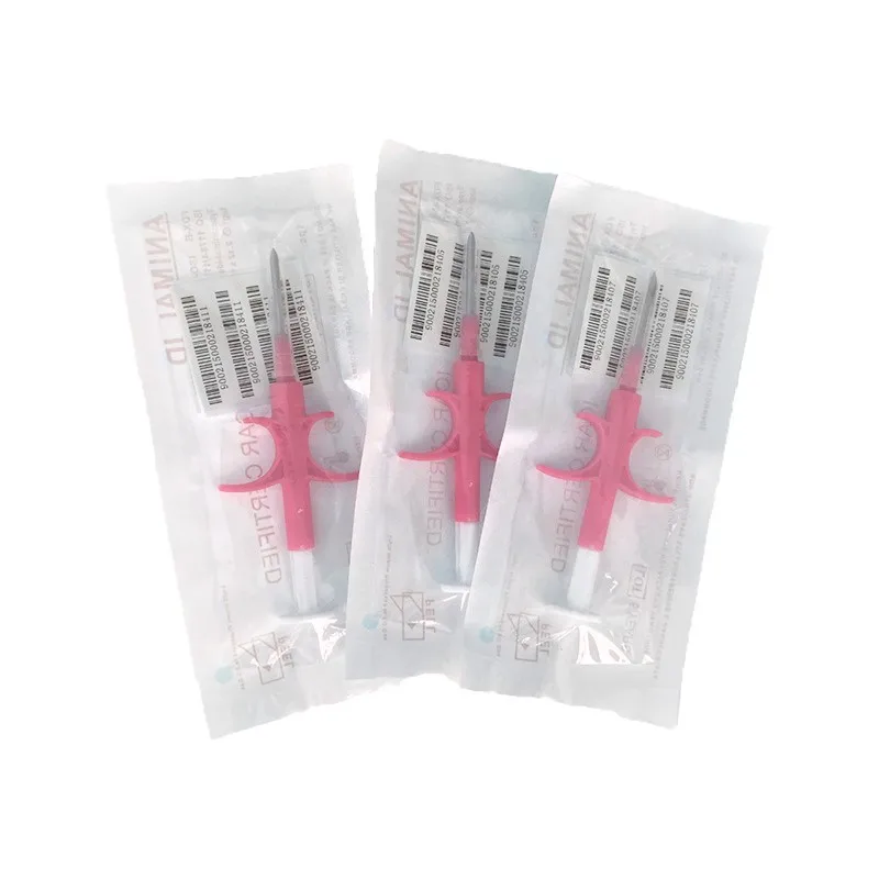 1.25x7/1.4x8mm FDX-B ISO11784/785 RFID Id Injector Pet Glass Tag Microchip Syringe for animals Pig Cow Cattle Horse Dog Fish |