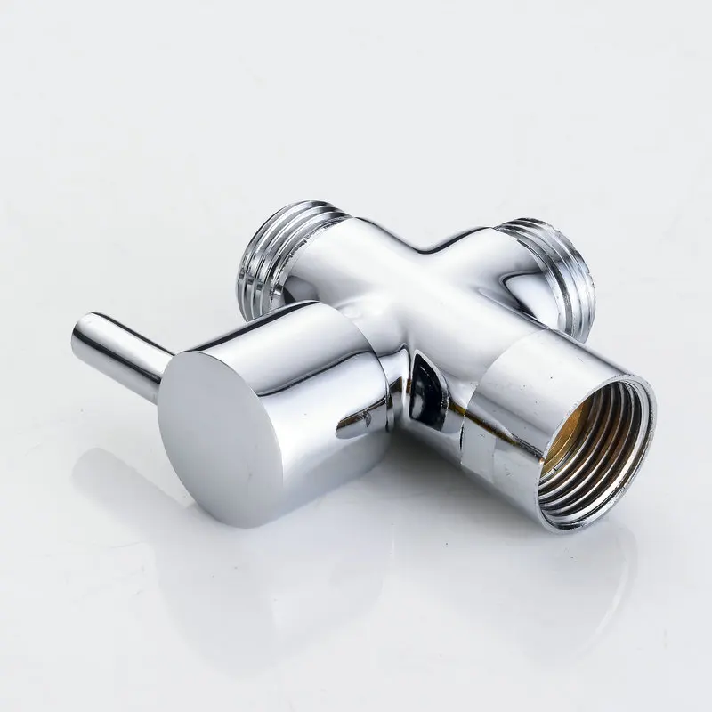 Латунный переключающий клапан 3 Way BSP 1/2 &quot3/4" 3/4 "переходник для тройника душа