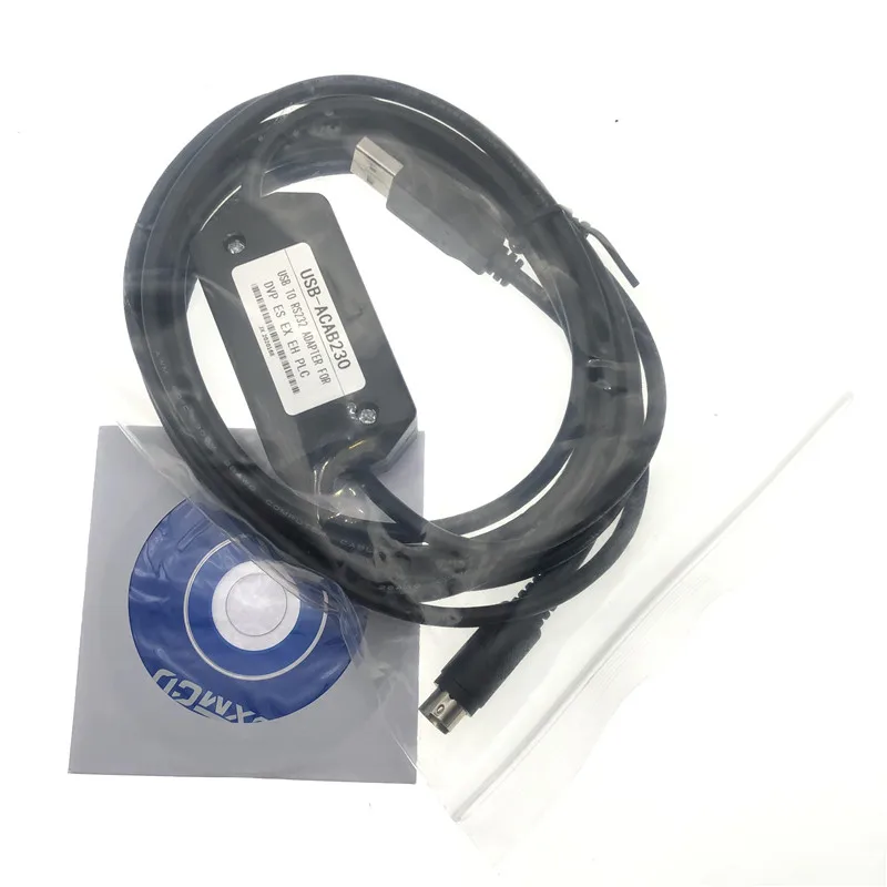 1 шт. 2 Φ (USB): USB-кабель программирования для Delta DVP Series PLC (последняя версия) |