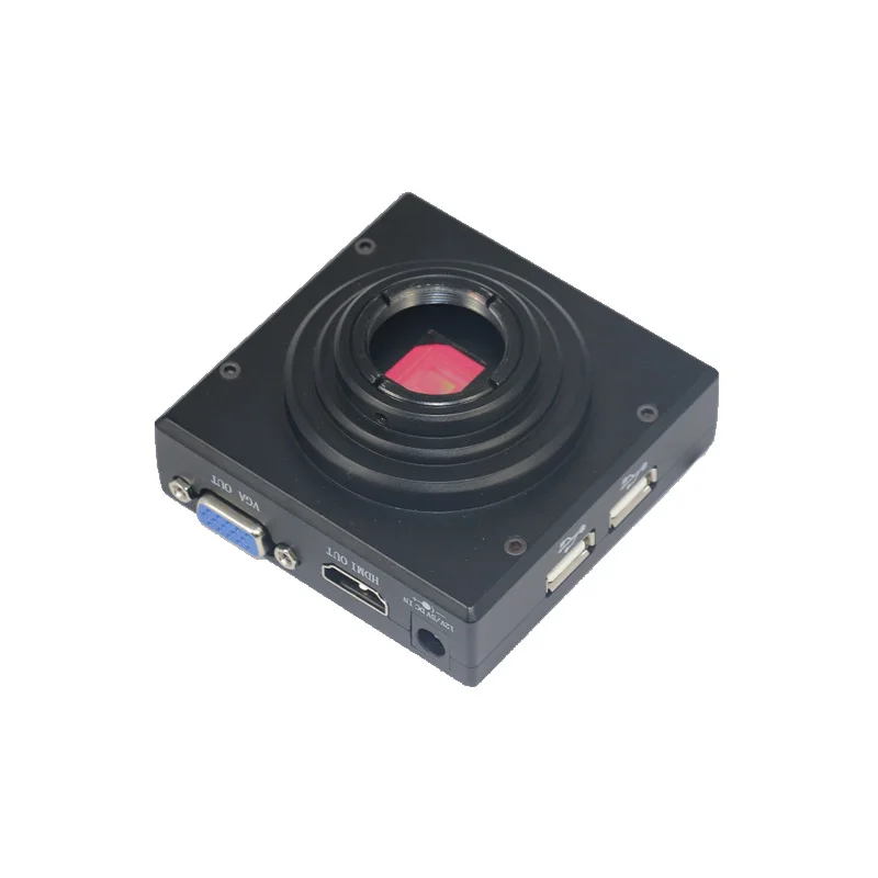 Промышленный микроскоп с двойным выходом HDMI VGA Full HD 1080P поддержкой U диска|camera