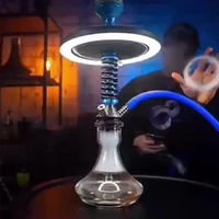 rechargeable led lights hookah accessories with remote control data cable shisha decoration chicha narguile waterpijp