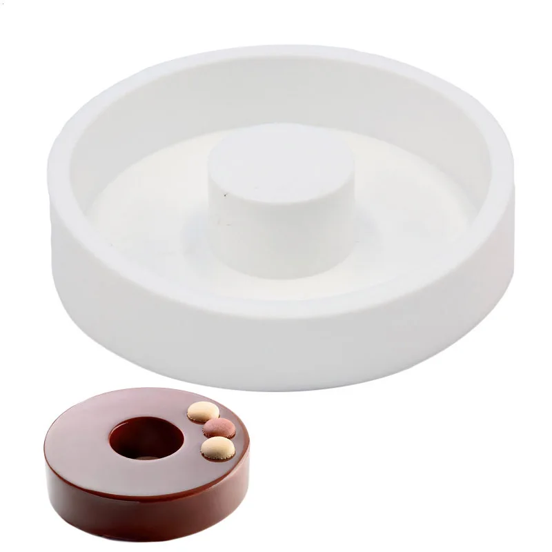 Силиконовые 3D Сатурн форма пространства выпечки торта Форма для мороженого