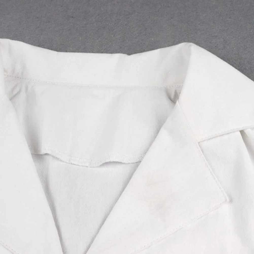 

Cotton Womens Blouses Crop Top Short Sleeve Button Up Shirt 2020 Summer Fashion White Blouse Casual Clothes Ladies Vintage Tops