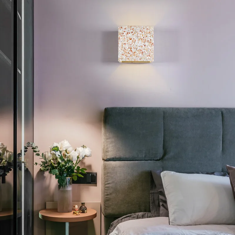 Светодиодная настенная лампа наружная Водонепроницаемая квадратная