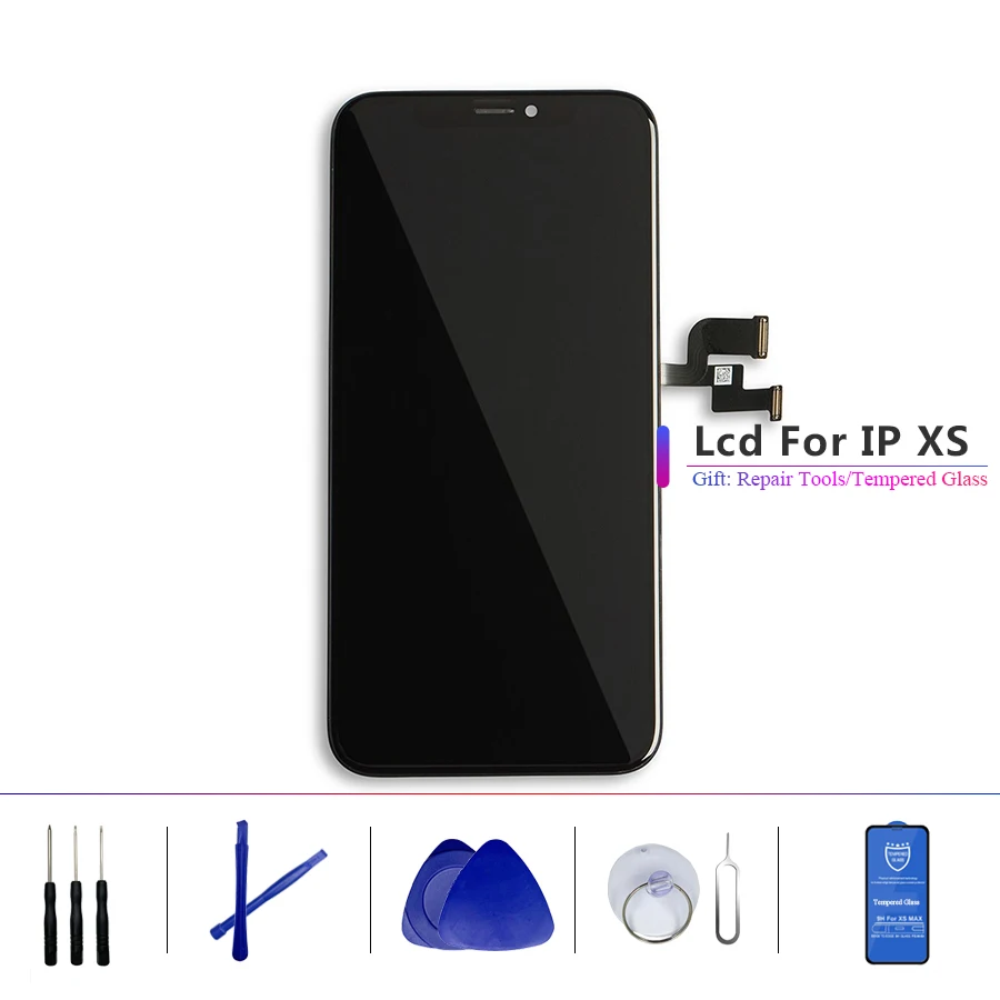 ЖК дисплей для Apple IPhone X XR XS OEM TFT Оригинальный сенсорный экран дигитайзер Запасные