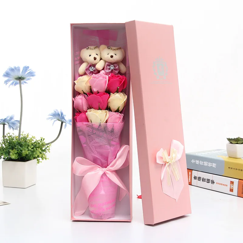 Плюшевые игрушки Ститч аниме медведь мягкие куклы Животные Kawaii букеты для