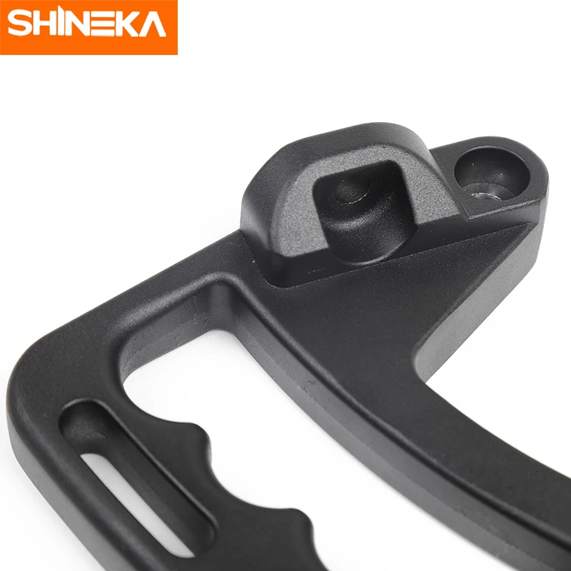 SHINEKA металлическая передняя и задняя жесткая верхняя крепежная ручка для Jeep wrangler