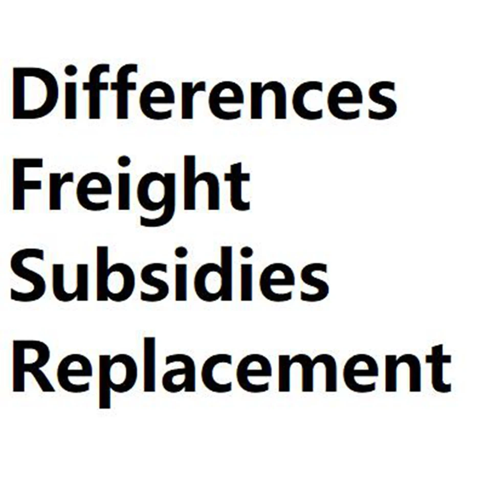 

Reissue freight difference