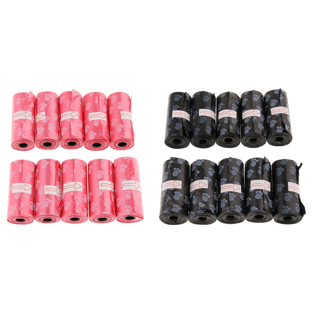 

10 Rolls 150Pcs Thick and Strong Poop Bags for Dogs, Pooches, Puppies