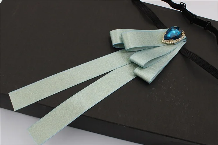 Rhinestone Bowtie Свадебный галстук для жениха, воротник, рубашка, кристалл, галстук-платок, элегантный, для мужчин, женщин, эластичная лента, сердце, сплав, стразы, лента, галстук-бабочка - Цвет: Rhinestone Bowtie