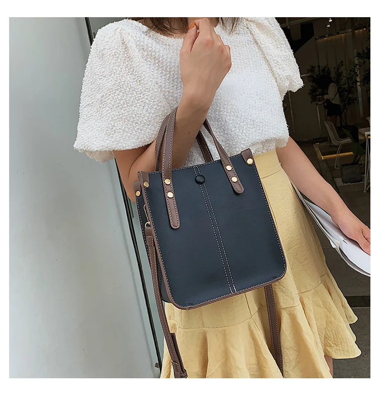 

Single shoulder slant bag summer popular bucket women's bag new 2019 simple Baisen department bag