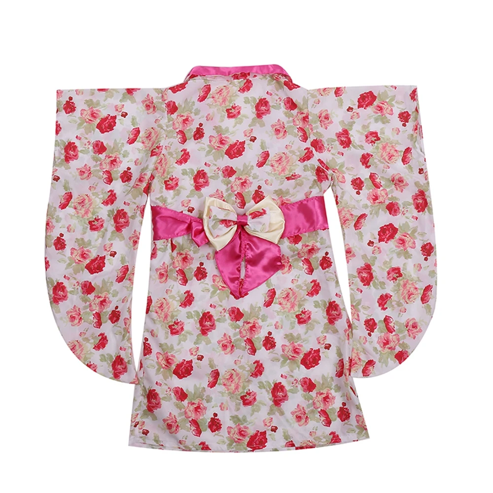 Японская принцесса для девочек детское церемониальное кимоно гейши