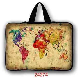 world map 10 1 11 6 13 3 14 15 4 15 6 17 3 17 4 laptop bag notebook sleeve case computer cover for thinkpad lenovo acer asus free global shipping