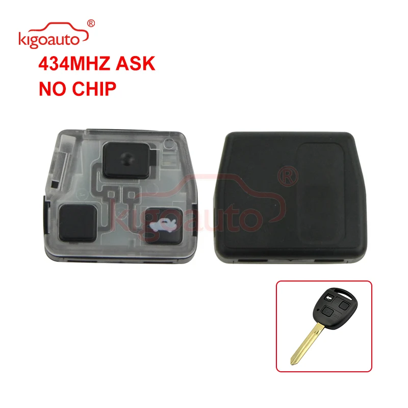 

Denso (не Valeo) Kigoauto дистанционный отправитель 3 кнопки 434 МГц для Toyota Land Cruiser FJ Cruiser