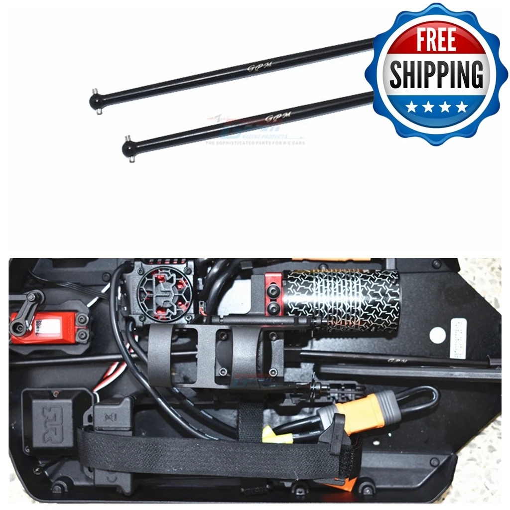 Карданный вал из закаленной стали 45 # карданный CVD для ARRMA 1/7 4WD MOJAVE 6S ARA106058T1/T2|Детали