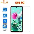 Закаленное стекло для LG Q92 5G Glass, защита экрана 9D, защитная стеклянная пленка для LG Q92 Q 92 2020 Pelicula de vidro