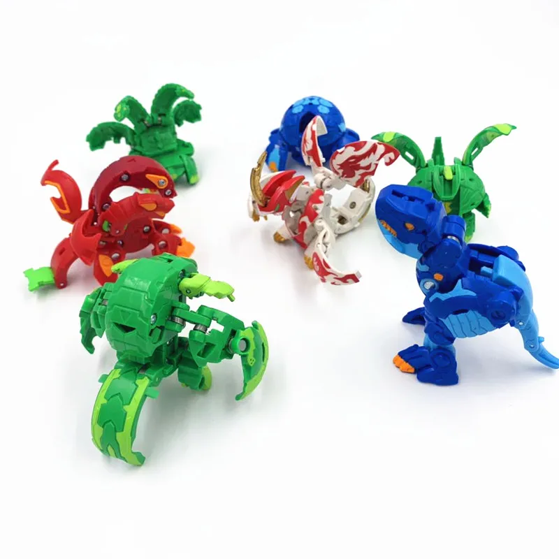 Горячая деформация Животных Фигурки игрушки диаметр 3 5 см капсула случайный