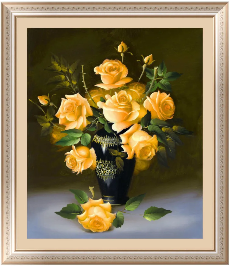 Алмазная 5D Вышивка сделай сам в виде розы синяя Роза алмазная живопись вышивка