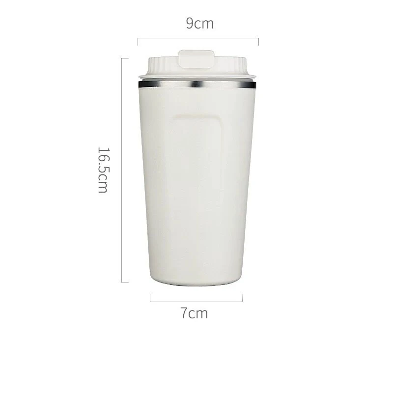 380 мл/510 мл Нержавеющая сталь Кофе термос кружка Портативный автомобиля с