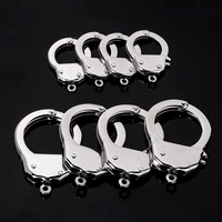 high quality stainless steel charms handcuffs freedom 38x26mm connectors for jewelry making diy bracelet necklace clasps