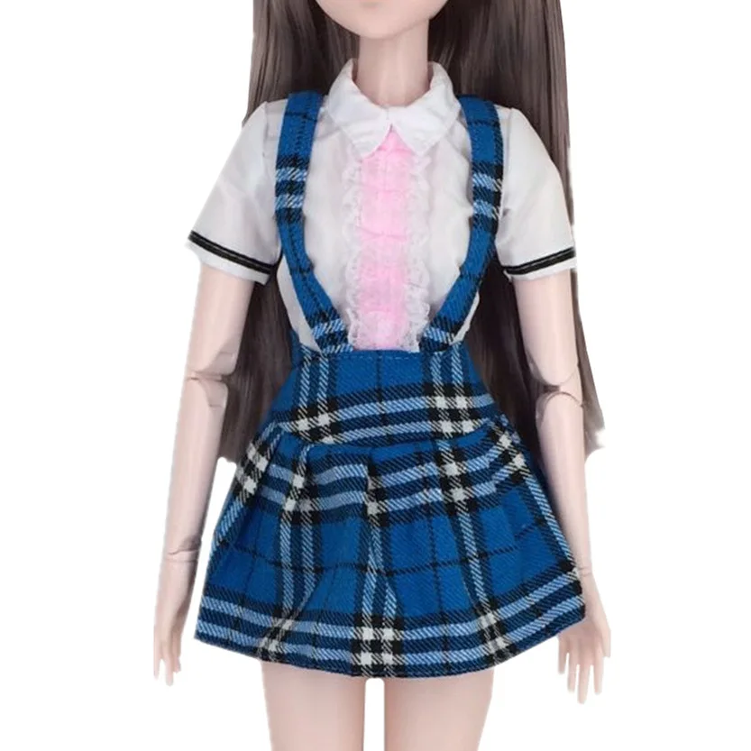 Одежда для куклы 1/3 BJD 60 см школьная форма кукол рубашки с длинными рукавами