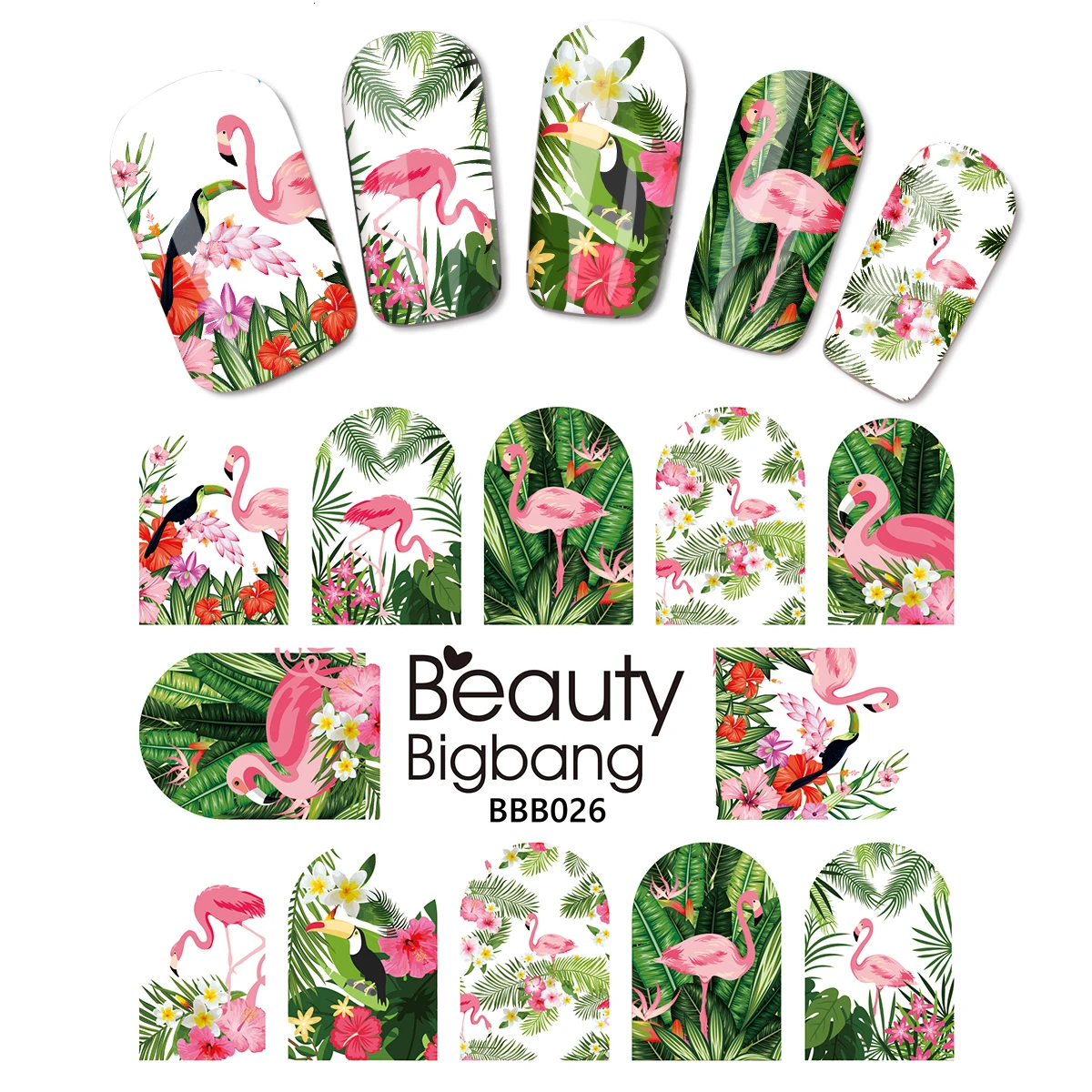 BEAUTYBIGBANG 1 лист цветок кружева шаблон наклейки для ногтей клейкие дизайна красоты