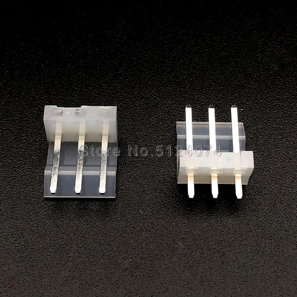 25 шт./лот CH3.96 Коннектор 3P 3Pin 3A 180 градусов прямой игольчатый штырь 3 96 мм вафельный