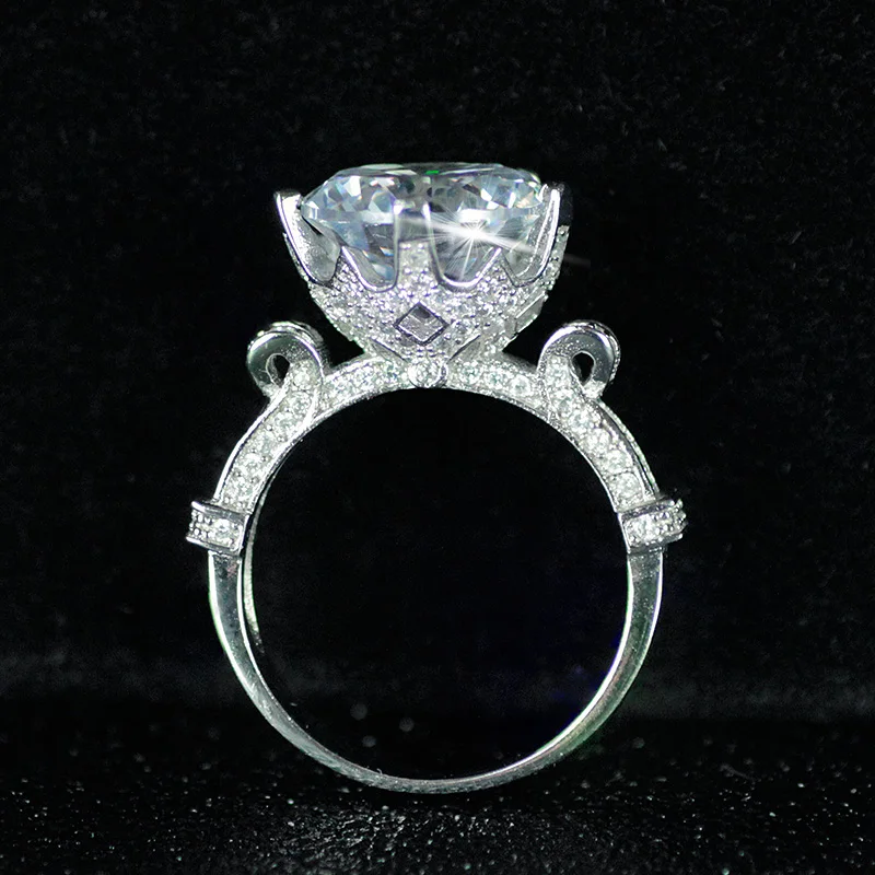 Женское Обручальное кольцо с ореолом винтажное роскошное свадебное из