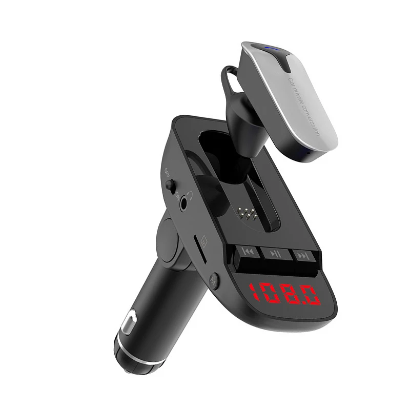 

Автомобильный MP3-плеер с Fm-модулятором и Bluetooth-гарнитурой
