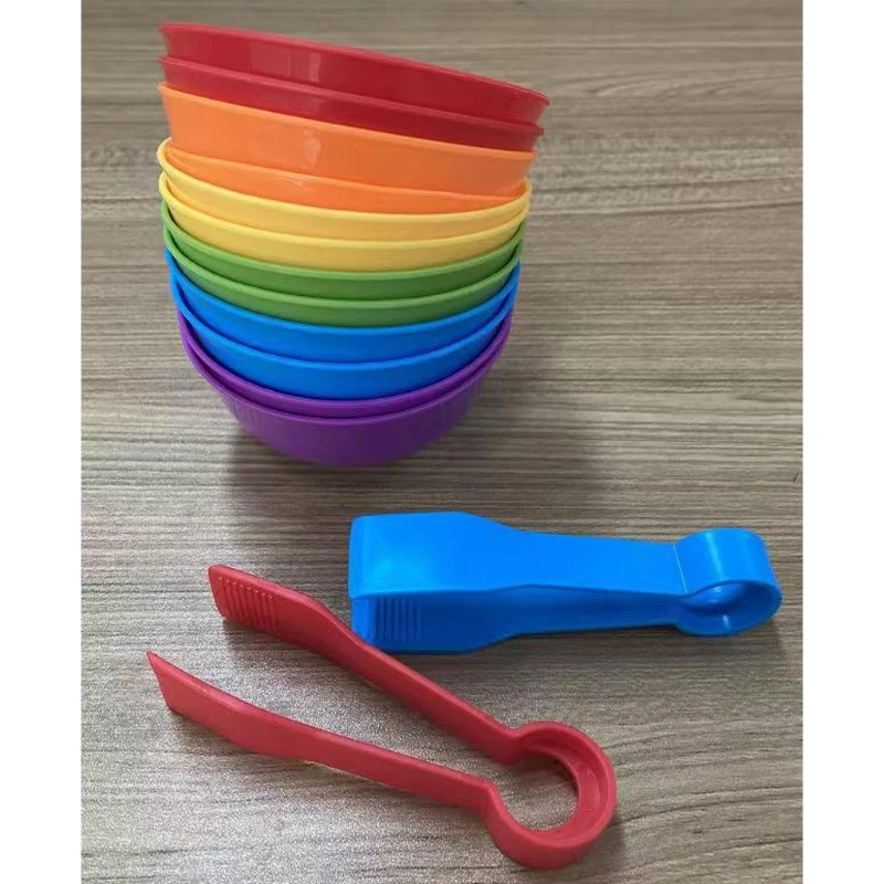 

DXAD Rainbow Counting Sorting Toys Pre-School Color Learning Toy for Children