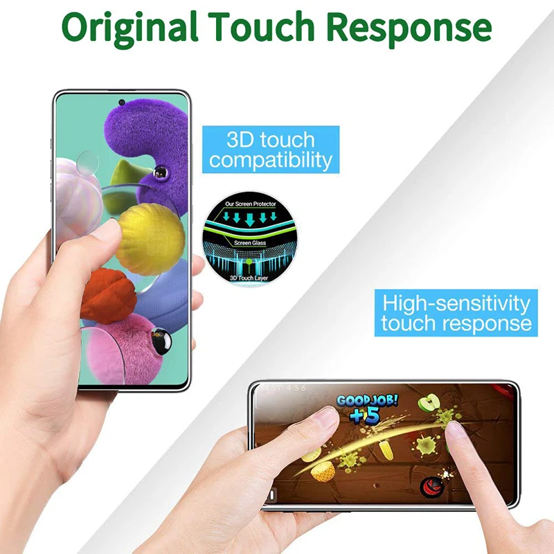 Защитное стекло для Samsung Galaxy A72 A11 A41 A51 A71 A81 A91 закаленное | Защитные пленки