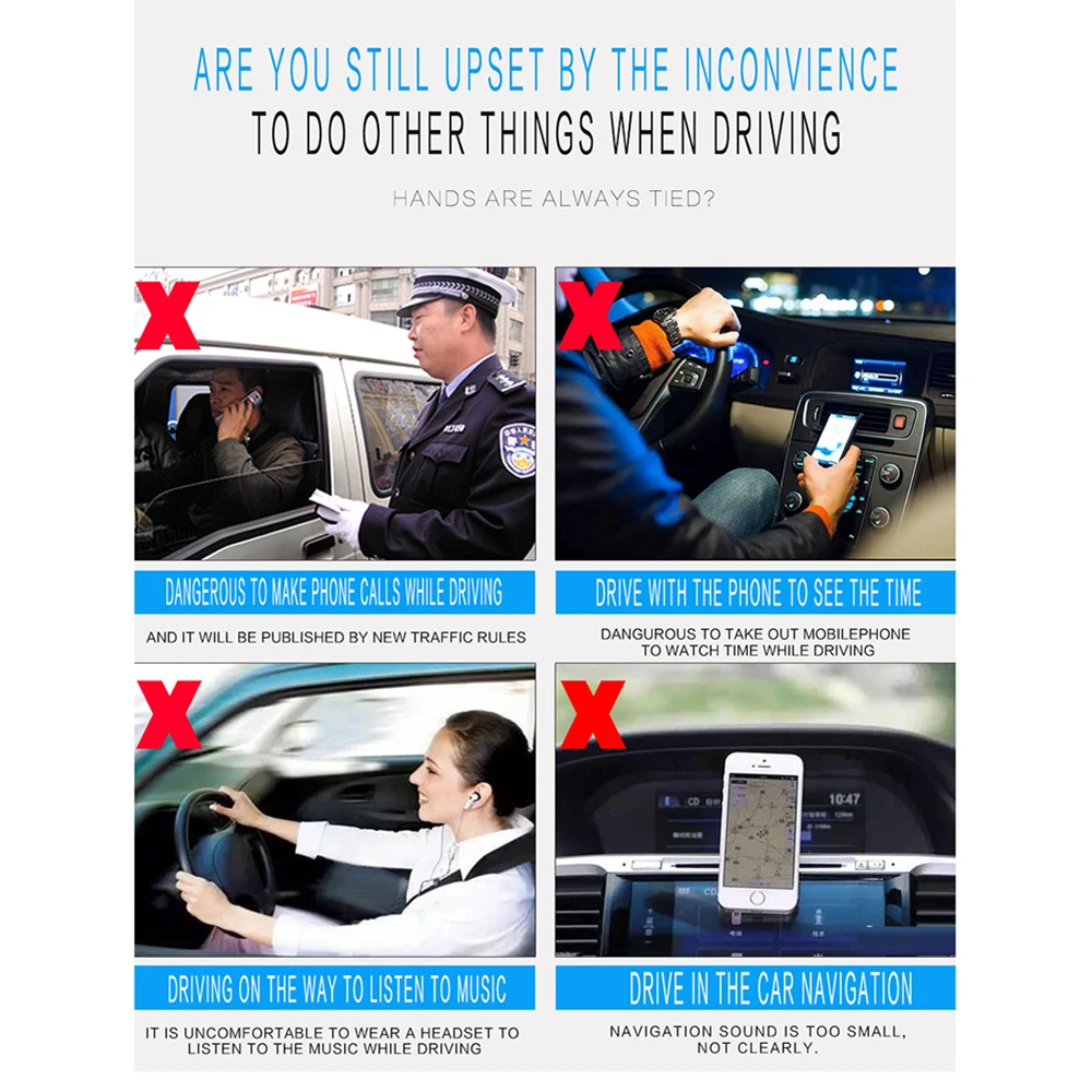 Автомобильный MP3-плеер с Bluetooth и радио Hands-Free для звонков с пульта дистанционного управления и 1 комплектом аксессуаров.