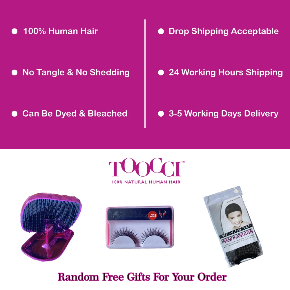 

TOOCCI HAIR 4x4 Mongolian Kinky Curly Lace Closure Wigs For Black Women Lace Closure Wig Mongolian130% Density Lace Front Wig