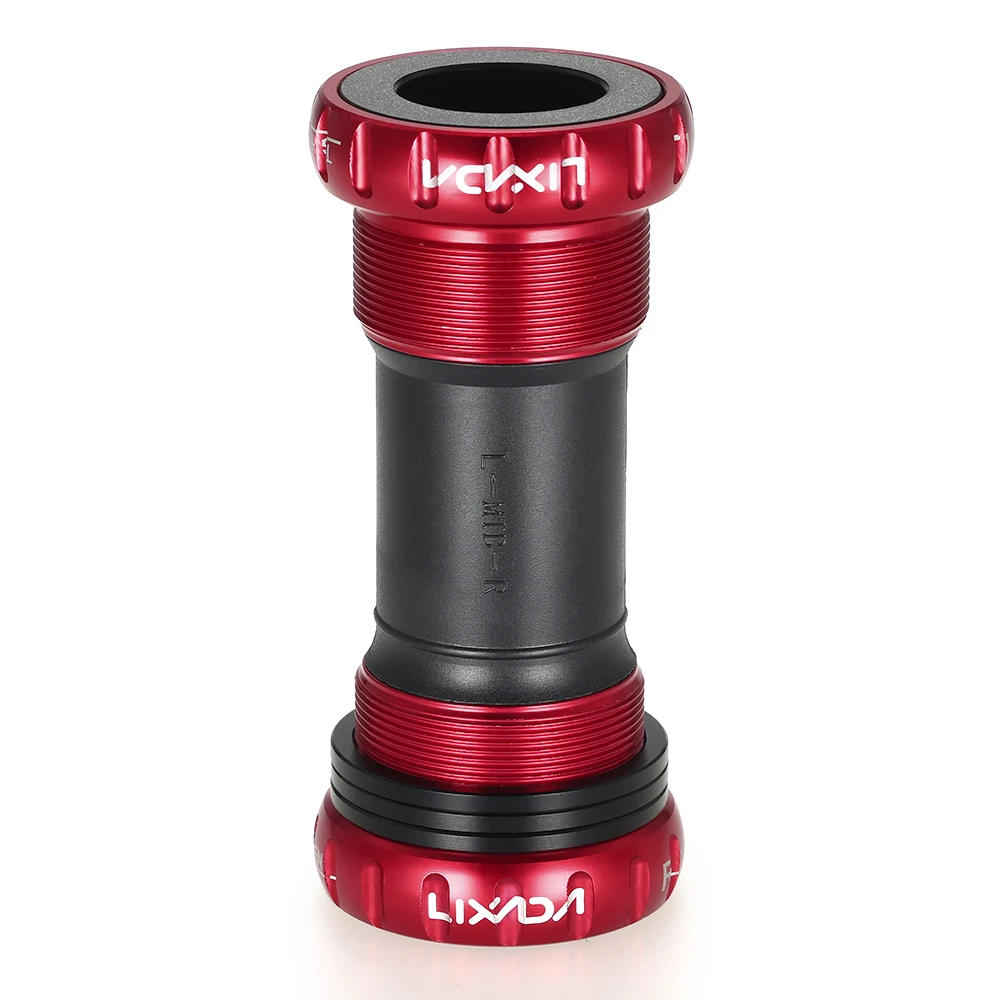 Lixada горный велосипед тип резьбы Нижний Кронштейн из алюминиевого сплава 68 мм/73 мм