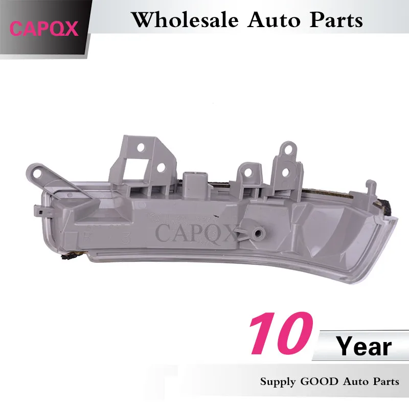 CAPQX 2 шт. боковая Зеркало заднего вида светодиодный мерцающий светильник