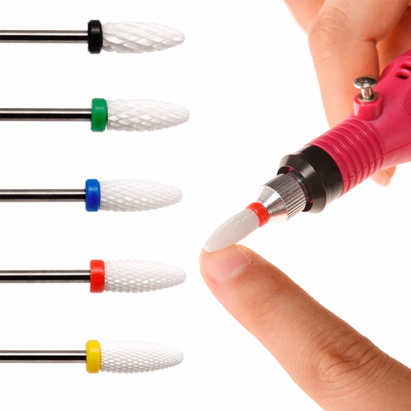 Керамический сверло для ногтей электрического маникюрного станка аксессуары в