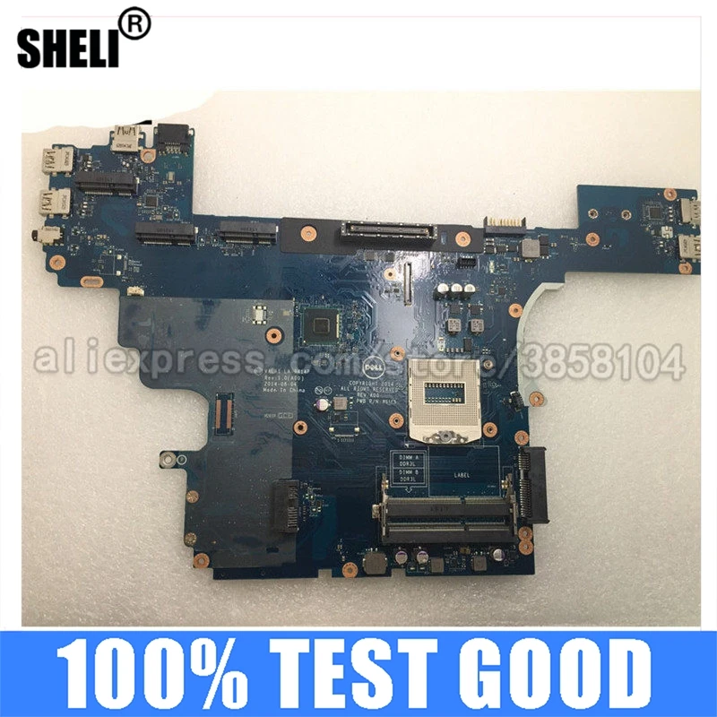 SHELI  Dell E6540     LA-9414P DDR3 CN-0H8XNK 0H8XNK H8XNK Inspiron Intel Integrated