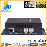 h 264 sd hd 3g sdi streaming video encoder iptv encoder for hd sdi 3g sdi to iptv facebook youtube twitch etc server
