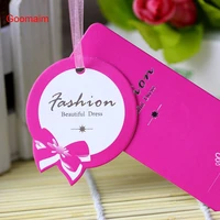 embossed paper card tag three dimensional hot stamping womens clothing hanging tags concave convex blank trademark customized